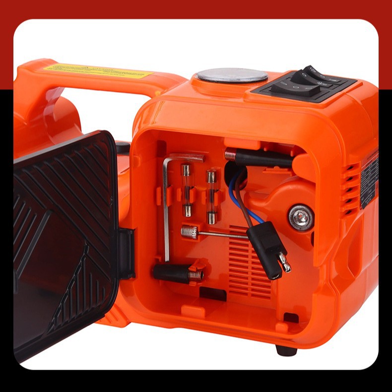 🚗 Kit Auto 3 en 1 – Cric Électrique + Compresseur + Clé à Choc