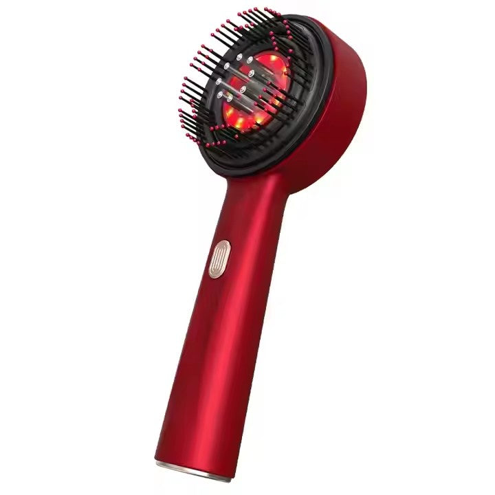 Brosse de thérapie capillaire– Lumière rouge anti-chute & stimulateur de repousse