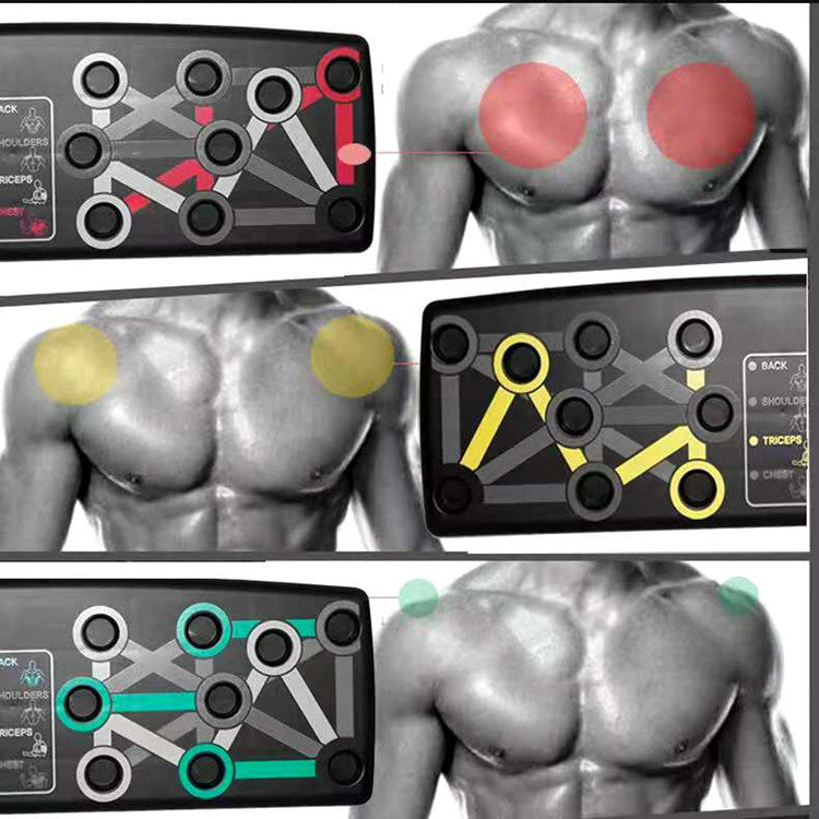 🔥 Planche de Pompes Multifonction – Entraînement Complet à Domicile