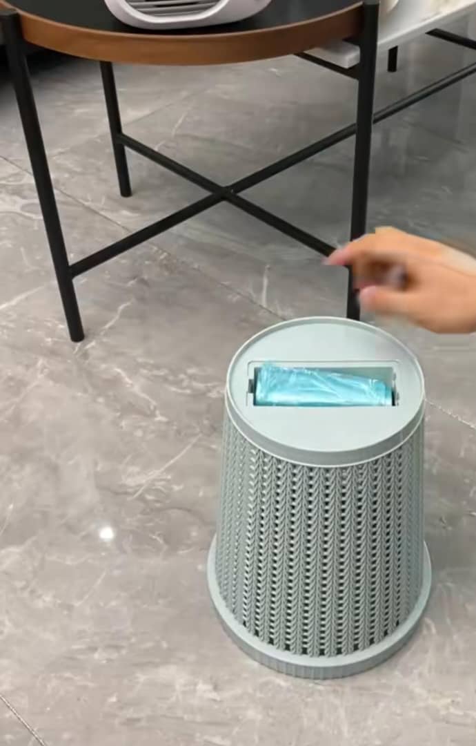Poubelle intelligente – Changement automatique de sac & design moderne